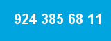 924 385 68 11